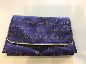 Purple saint laurent clutch