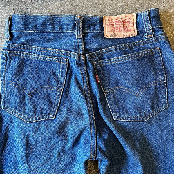 1980s 701-0117 Levis Student Jeans 28x32