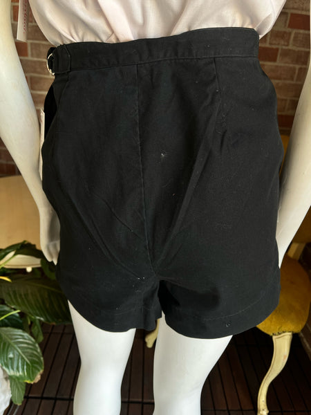 1950s Black Shorts