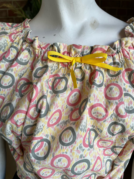 1940s Style Wrap Shirt