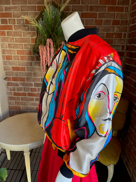 1980s Picasso Style Jacket