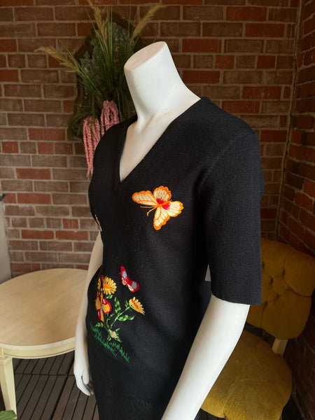 1970s Butterfly Sweater