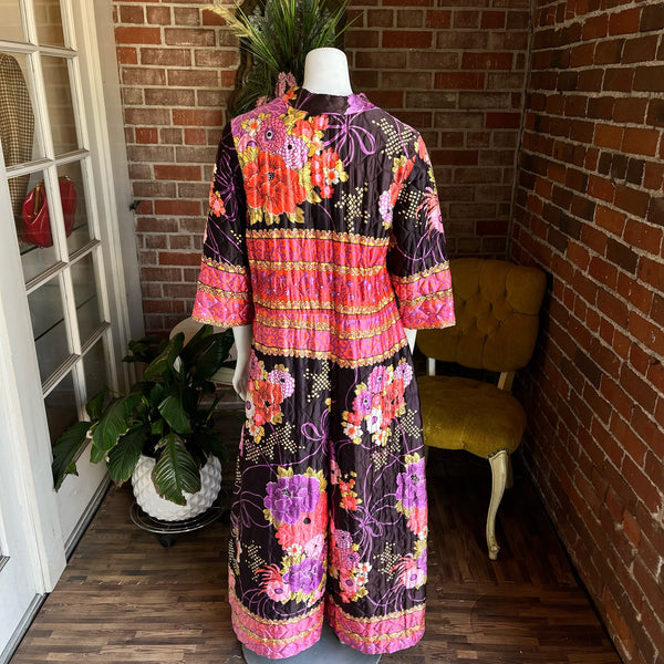 1970s Quilted Jumpsuit