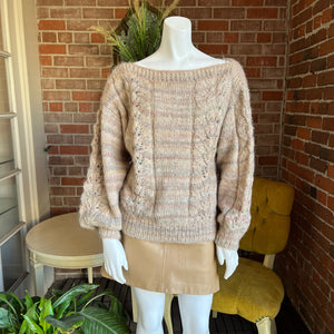 Vintage Handmade Mohair Sweater