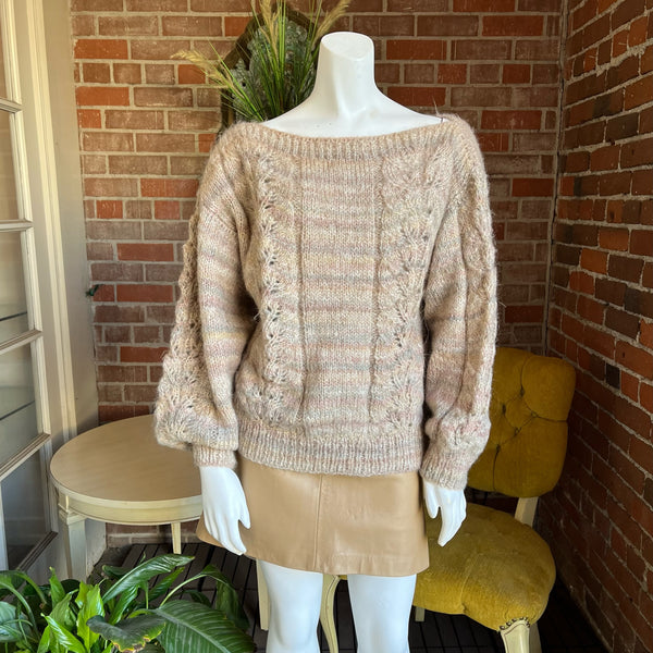 Vintage Handmade Mohair Sweater
