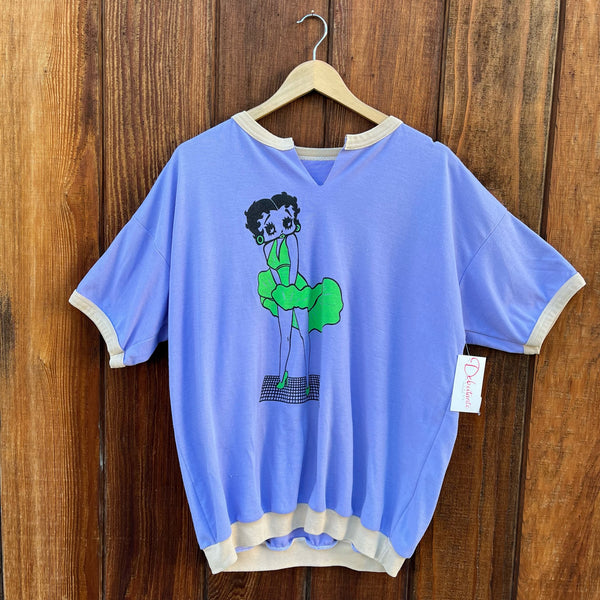 1980s Neon Betty Boop Shirt