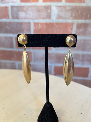 Gold Drop Earrings