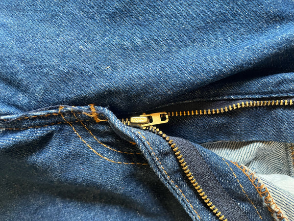 1980 Levis Orange Tab Flared Dark Washed Denim Jeans