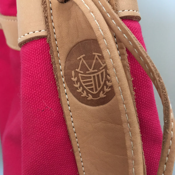 90s Merona Canvas Leather Bag