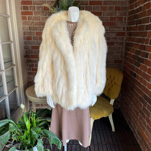1970s Donald Brooks Fox Fur Coat